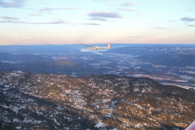 CJ i b�lge over Holtefjell