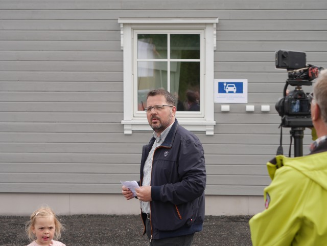 Tale ved �pning nytt klubbhus